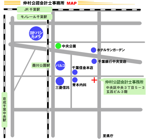 仲村会計事務所地図